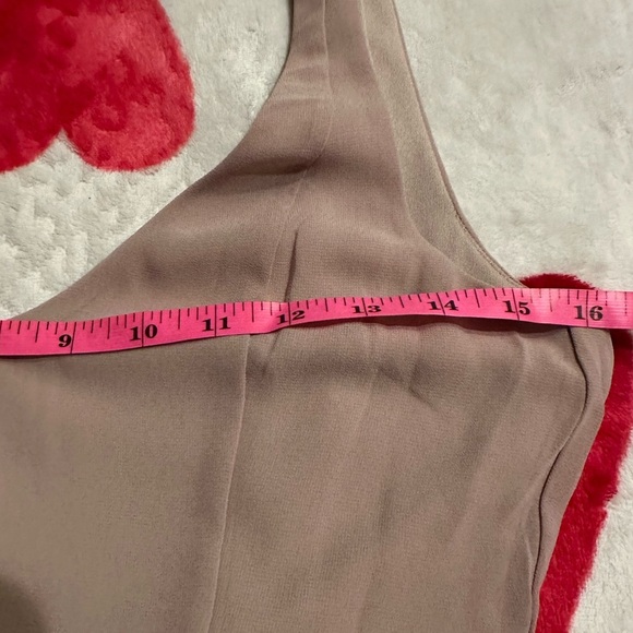 NWT Show Me Your MuMu Jenn Maxi Dress in Soft beige chiffon - Picture 10 of 14